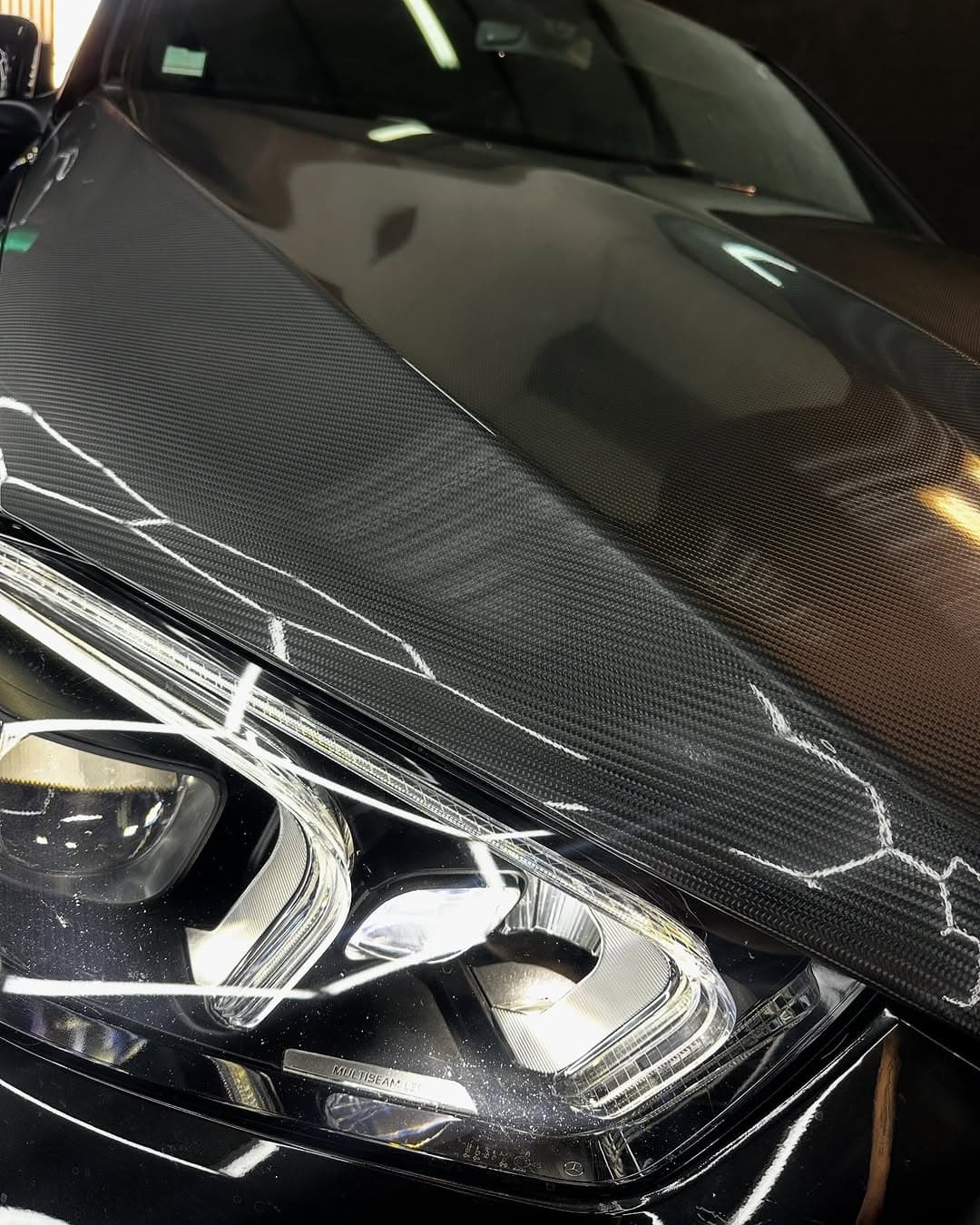 Magnifique Mercedes GLE 53 AMG en atelier pour la  (2)